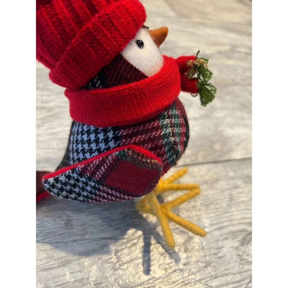 Target Bird BRIGGS Spritz Featherly Friends Wondershop‎ Christmas Holiday Plaid